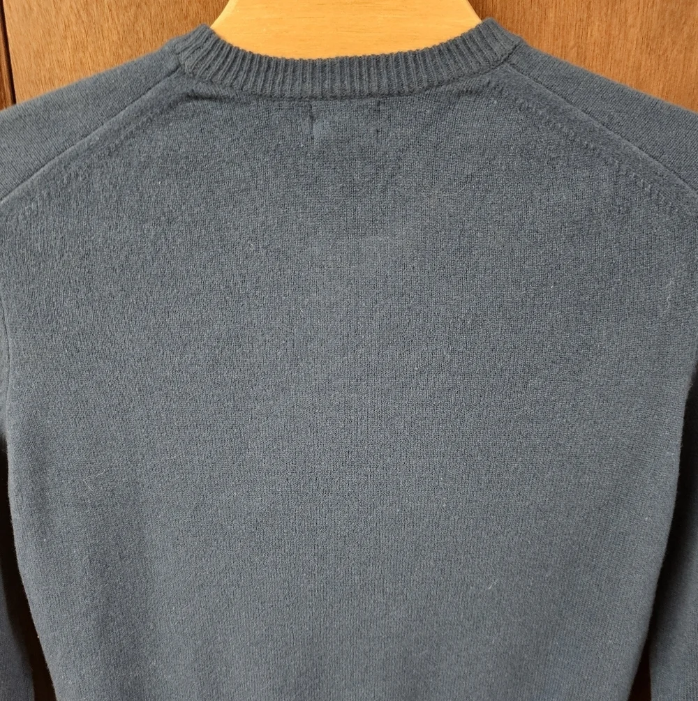 NWT Giesswein Austria Mens Lambs Wool Basics Pullover Sweater Round Neck Large